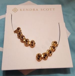 Kendra Scott ear climber earrings